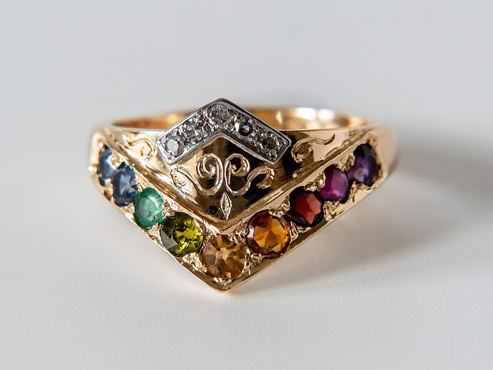 Hera Rainbow Gem Ring
