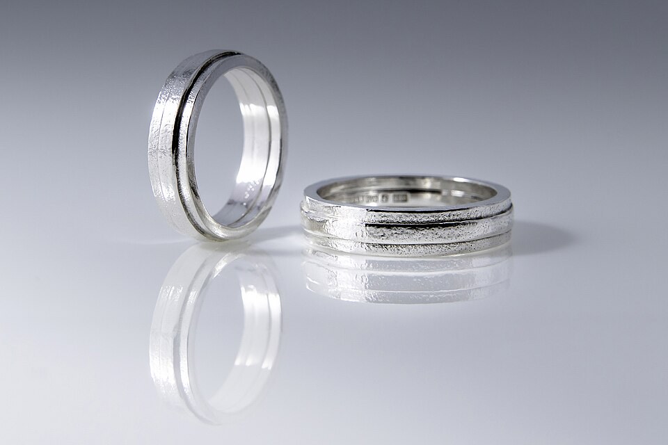 Steps Silver Ring Set