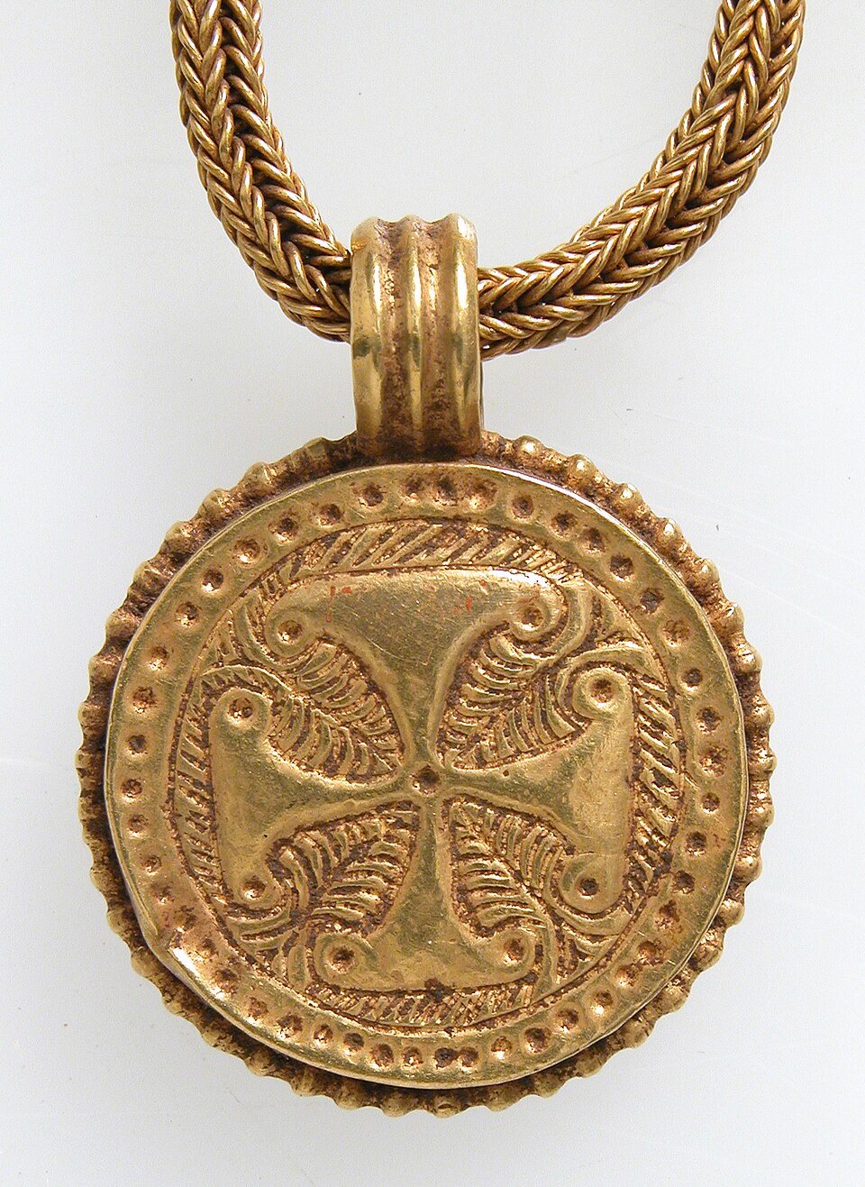 Byzantine Cross Pendant