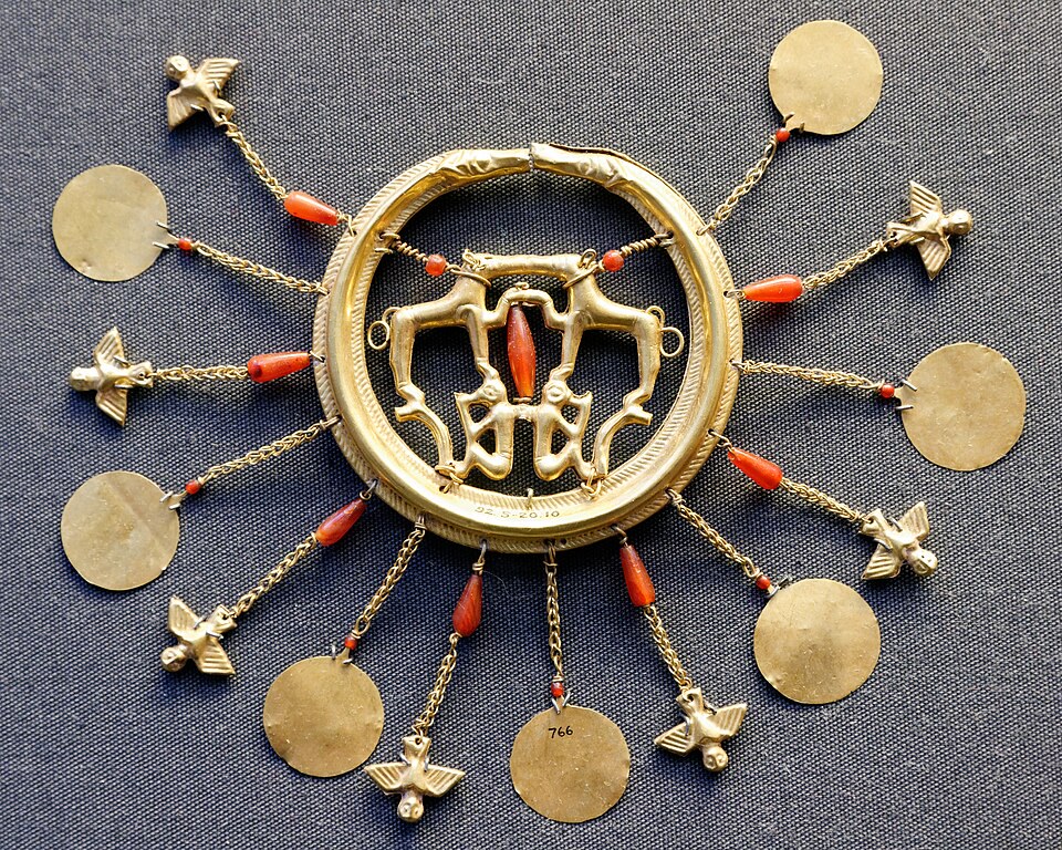 Minoan Sunburst Earring